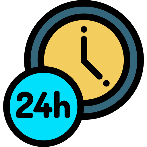 24 часа иконка