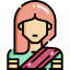 Indian woman 상 64x64