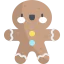 Gingerbread man icon 64x64