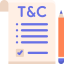 Terms and conditions icon 64x64