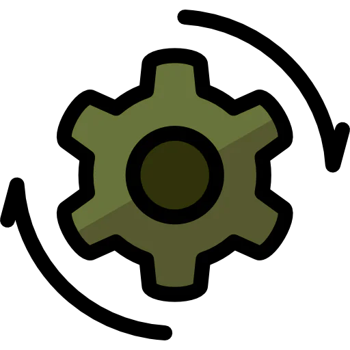 Curve arrows icon