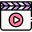 Clapperboard icon 64x64