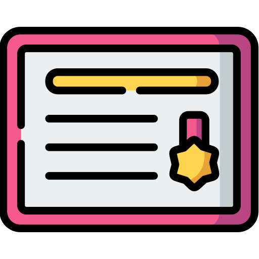 Certificate アイコン
