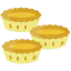 Egg tart icon 64x64