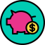 Piggy bank 图标 64x64