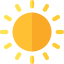 Sun icon 64x64