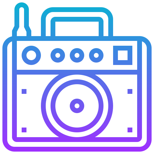 Amplifier box icon