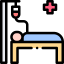 Hospital bed іконка 64x64