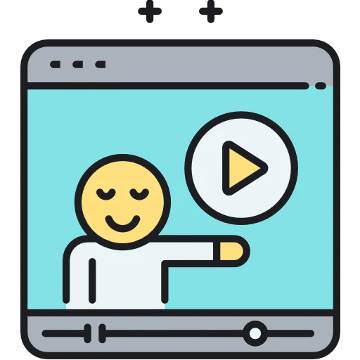 Video tutorial icon