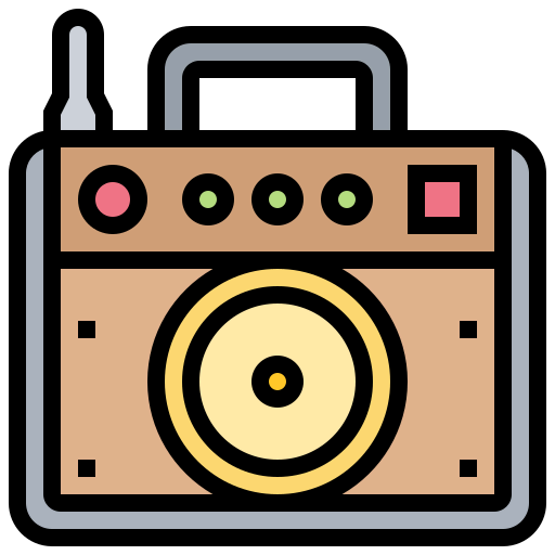 Amplifier box icon
