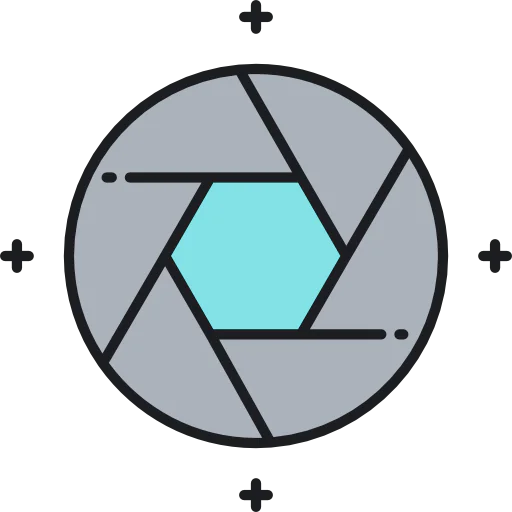 Camera shutter icon