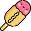 Corn dog icon 64x64