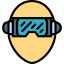 Vr glasses icon 64x64