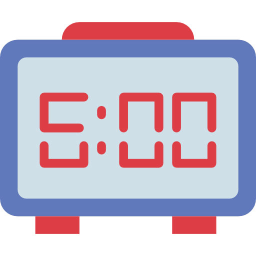 Digital clock Symbol