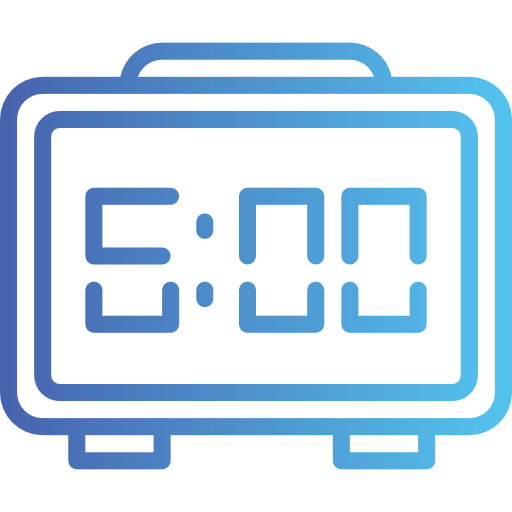 Digital clock icône