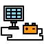 Solar cell icon 64x64