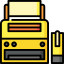 Teleprinter icon 64x64