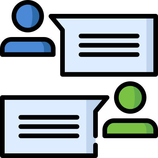 Chat bubble icon