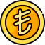 Turkish lira 图标 64x64