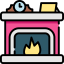 Fireplace icon 64x64