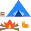 Camping icon 64x64