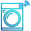 Smart washing machine icon 64x64