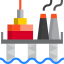 Oil platform icon 64x64