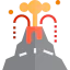 Volcano icon 64x64