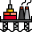 Oil platform icon 64x64