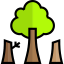 Вырубка леса иконка 64x64