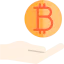 Bitcoin アイコン 64x64