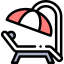 Deck chair icon 64x64