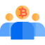 Bitcoin アイコン 64x64