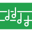 Musical notes icon 64x64