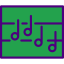 Musical notes icon 64x64