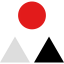 Triangles icon 64x64