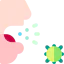 Sneezing icon 64x64