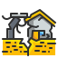 Earthquake icon 64x64