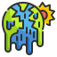 Global warming icon 64x64
