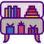 Bookshelf Symbol 64x64