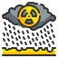 Acid rain icon 64x64