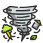 Tornado icon 64x64