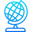 Earth globe ícone 64x64