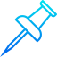 Push pin icon 64x64