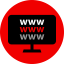 Online shopping icon 64x64