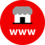 Online shopping icon 64x64