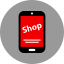 Online shopping icon 64x64