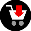 Shopping cart icon 64x64