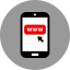 Online shopping icon 64x64