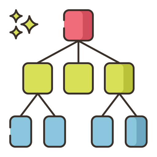 Decision tree アイコン